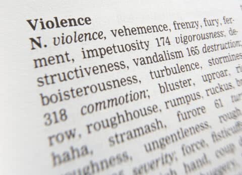 Violence thesaurus image